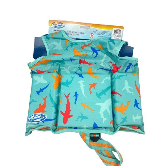 Swimways Swim Vest Years 2-4 Sharks Swim Step 2 - Picture 4 of 4